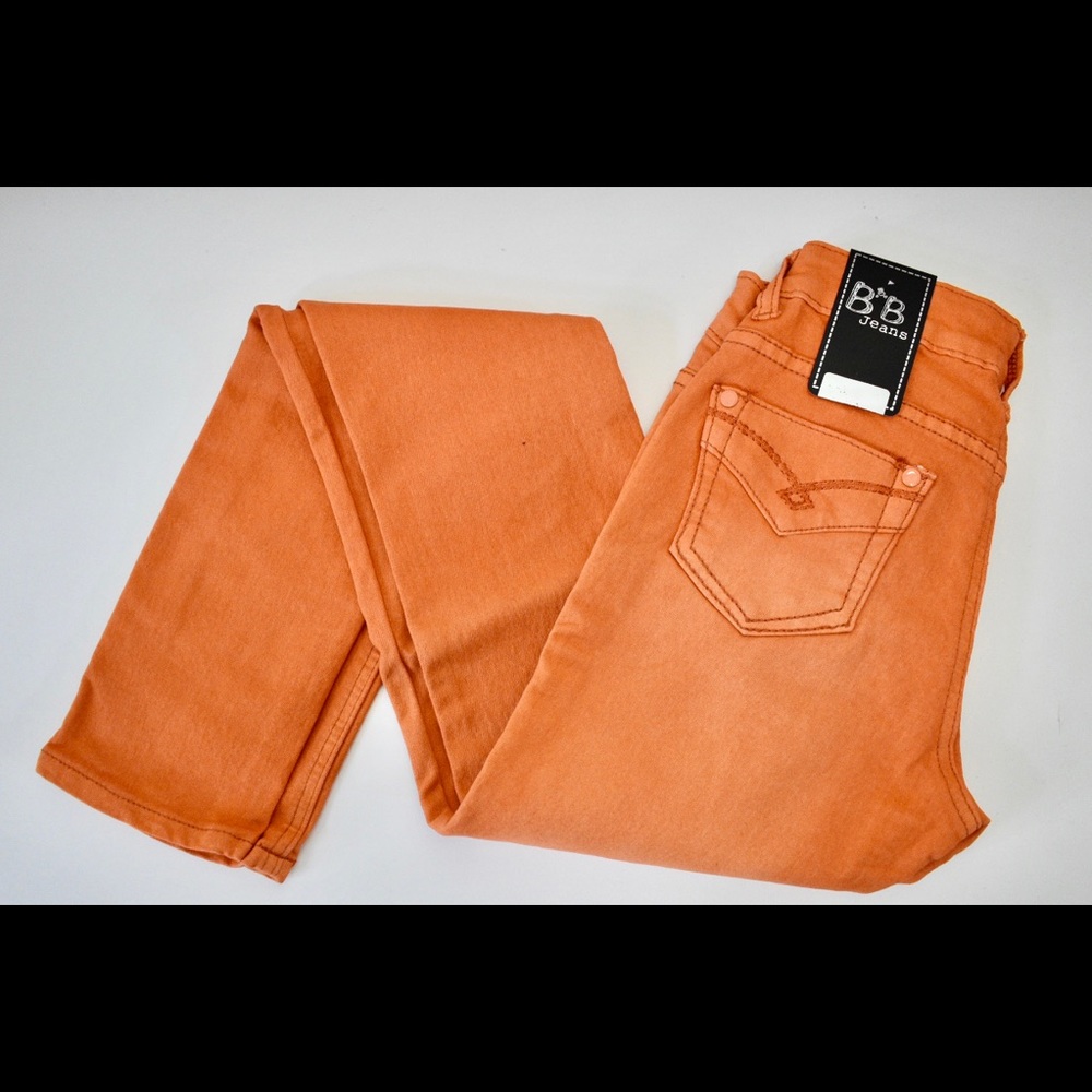 Orange Skinny Jeans